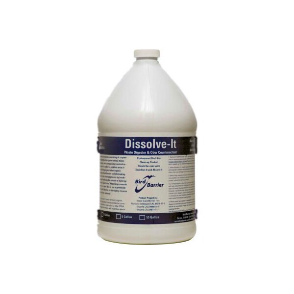 Bird Barrier Bird Barrier Dissolve-It Waste Digester & Odor Counteractant, Gallon Bottle - CL-3000 CL-3000 - main